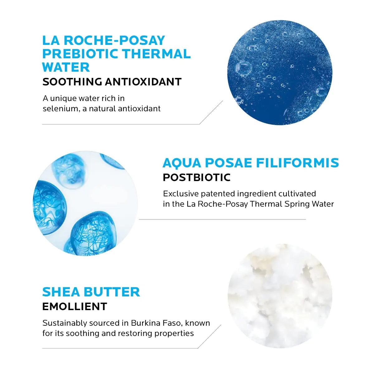 La Roche-Posay Lipikar AP+ Gentle Foaming Moisturizing Wash | Shea Butter + Niacinamide + Glycerin | Moisturizing Body Wash & Face Wash For Dry Skin | National Eczema Association Accepted | Soap Free - Evallys.com # #