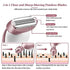 Electric Shaver for Women for Legs Bikini Trimmer Electric Razors for Women Underarm Public Hairs Rechargeable Womens Shaver Wet Dry Use Painless Cordless with Detachable Head (Pink) - Evallys.com