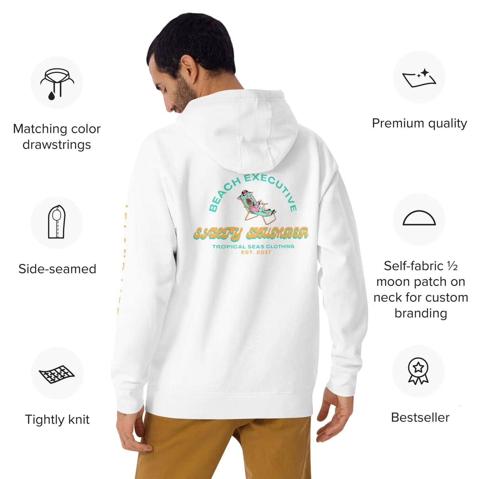 Beach Executive Hoodie - Evallys.com # #