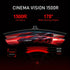 A 34-inch ultra-large curved gaming monitor with 4K HD picture quality, a 165Hz high refresh rate, and a 1500R curvature. - Evallys.com