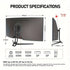 A 34-inch ultra-large curved gaming monitor with 4K HD picture quality, a 165Hz high refresh rate, and a 1500R curvature. - Evallys.com