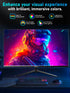 FYHXele 24Inch 180Hz Gaming Monitor 1K FHD Computer Display 1ms Response Time Eye Care Screen LCD Support HDR G-Sync VESA - Evallys.com