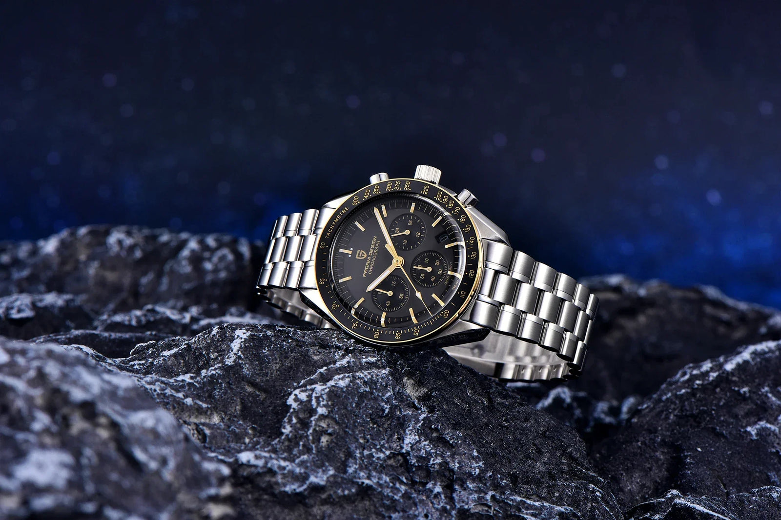 PAGANI DESIGN 2024 New AK Project Men's Watches Luxury Quartz Wrist Watch For Men AR Sapphire Speed Chronograph Automatic Date - Evallys.com