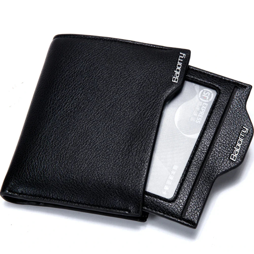RFID Theft Protect Coin Bag zipper men wallets famous brand mens wallet male money purses Wallets New Design Top Men Wallet - Evallys.com