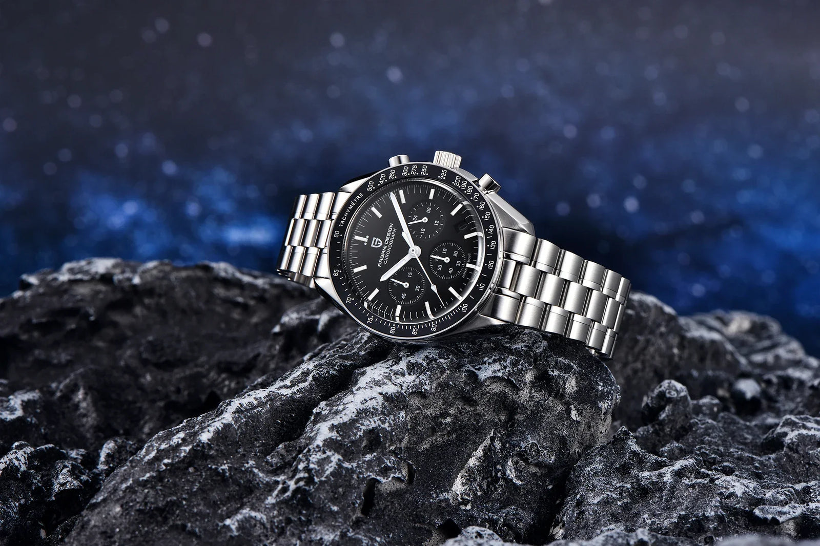 PAGANI DESIGN 2024 New AK Project Men's Watches Luxury Quartz Wrist Watch For Men AR Sapphire Speed Chronograph Automatic Date - Evallys.com