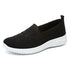 Women’s Breathable Hollow Flats – Slip-On Mesh Loafers with Floral Design - Evallys.com
