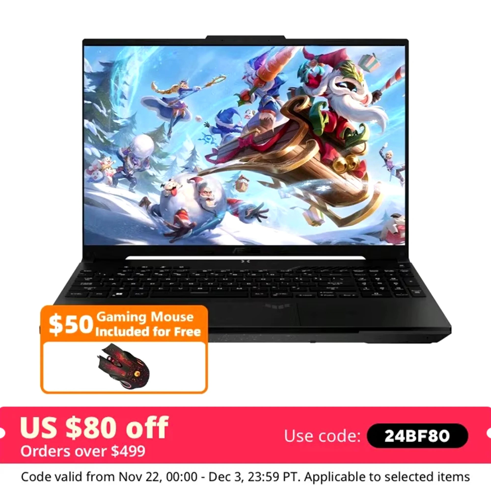 ASUS TUF A16 16" Gaming Laptop,AMD Ryzen 7-7735HS,64GB RAM,4TB SSD,AMD Radeon RX 7700S,Windows 11,Off Black,with Gaming Mouse - Evallys.com # #