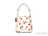 Coach Mollie 22 Small Heart Cherry Coated Canvas Bucket - Evallys.com # #