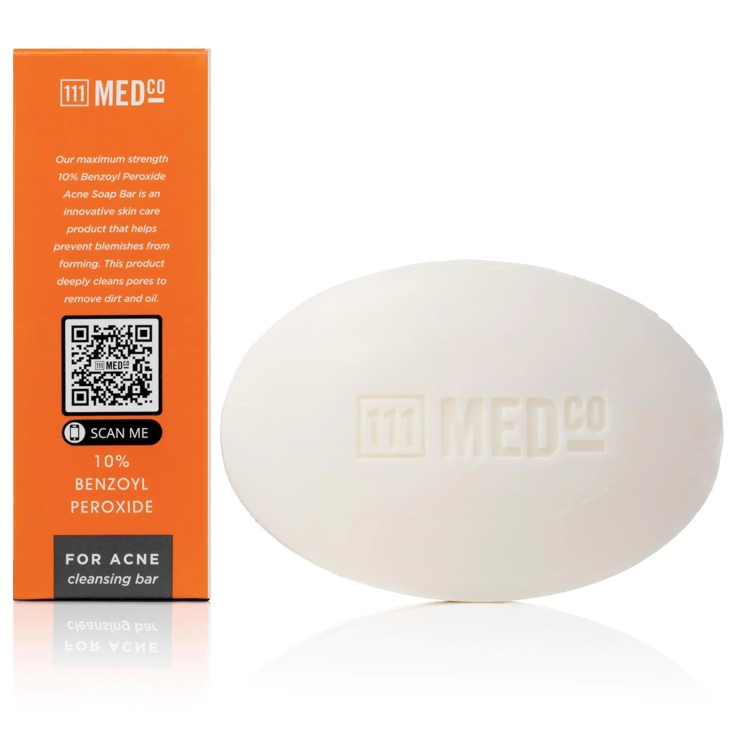 10% Benzoyl Peroxide Acne 4oz. Medicated Soap Bar - Evallys.com # #