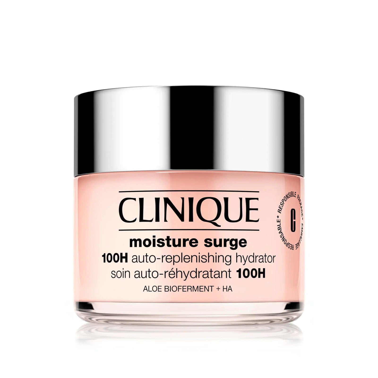 Clinique Moisture Surge 100H Auto-Replenishing Hydrator Oil Free Face Moisturizer With Hyaluronic Acid For All Skin Types | Hydrating + Moisturizing, 4.2 fl. oz. 4.2 Fl Oz (Pack of 1) - Evallys.com # #