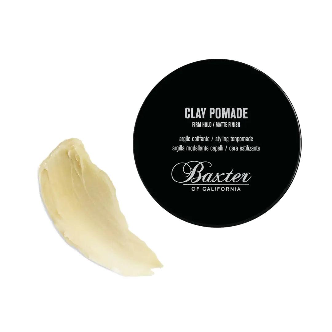 Baxter of California Clay Pomade Firm Hold / Matte Finish Hair Pomade for Men and Women, Perfect for Texturizing Straight or Wavy Hair - 2 Ounces - Evallys.com # #