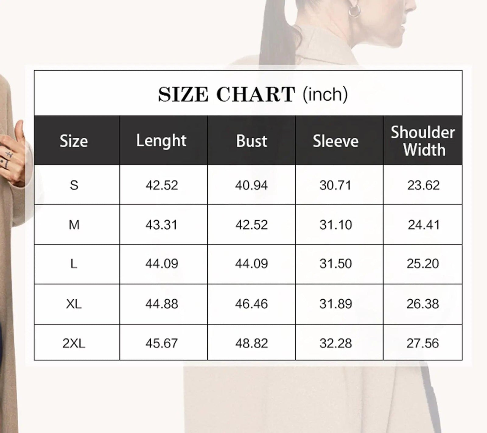 Womens Long Sleeve Maxi Cardigan Open Front Oversized Knitted Sweater Coat Casual Lapel Warm Overcoat with Pockets Small Stone Grey - Evallys.com # #