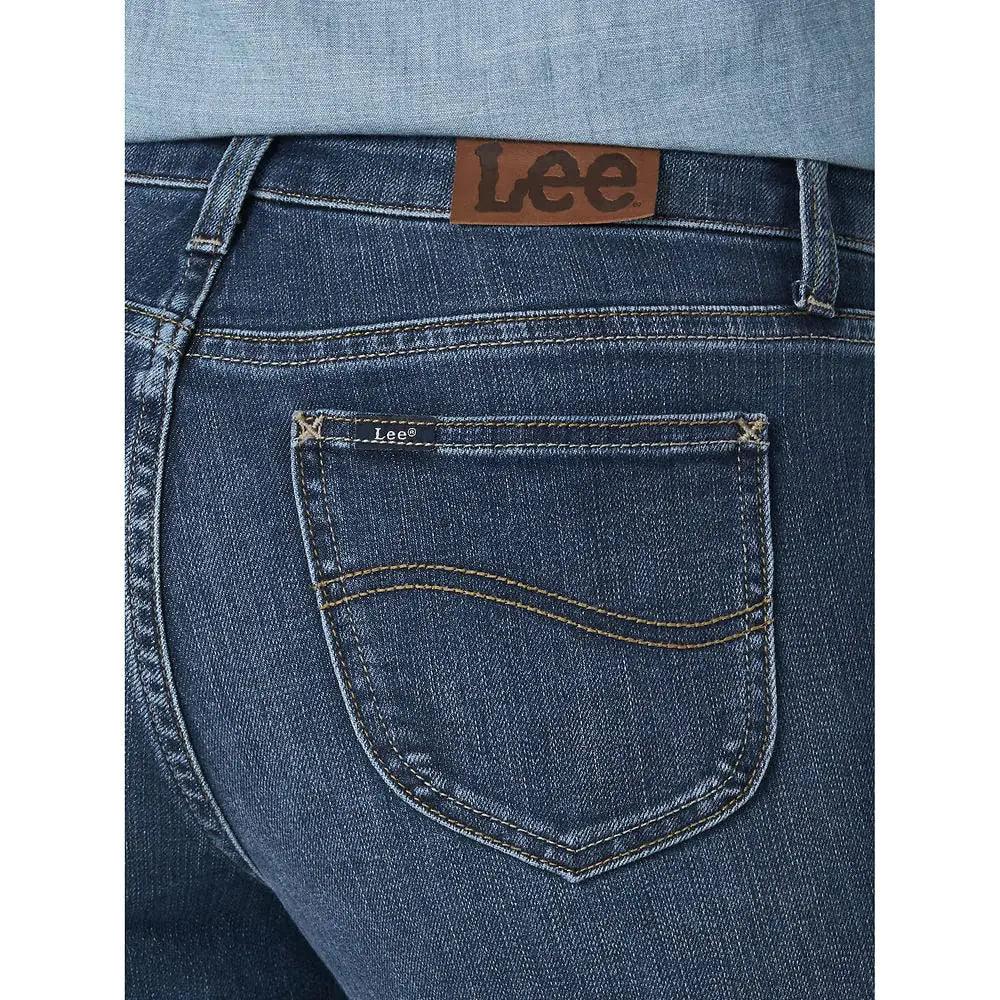 Lee Women's Legendary Mid Rise Straight Leg Jean 18 Seattle - Evallys.com # #