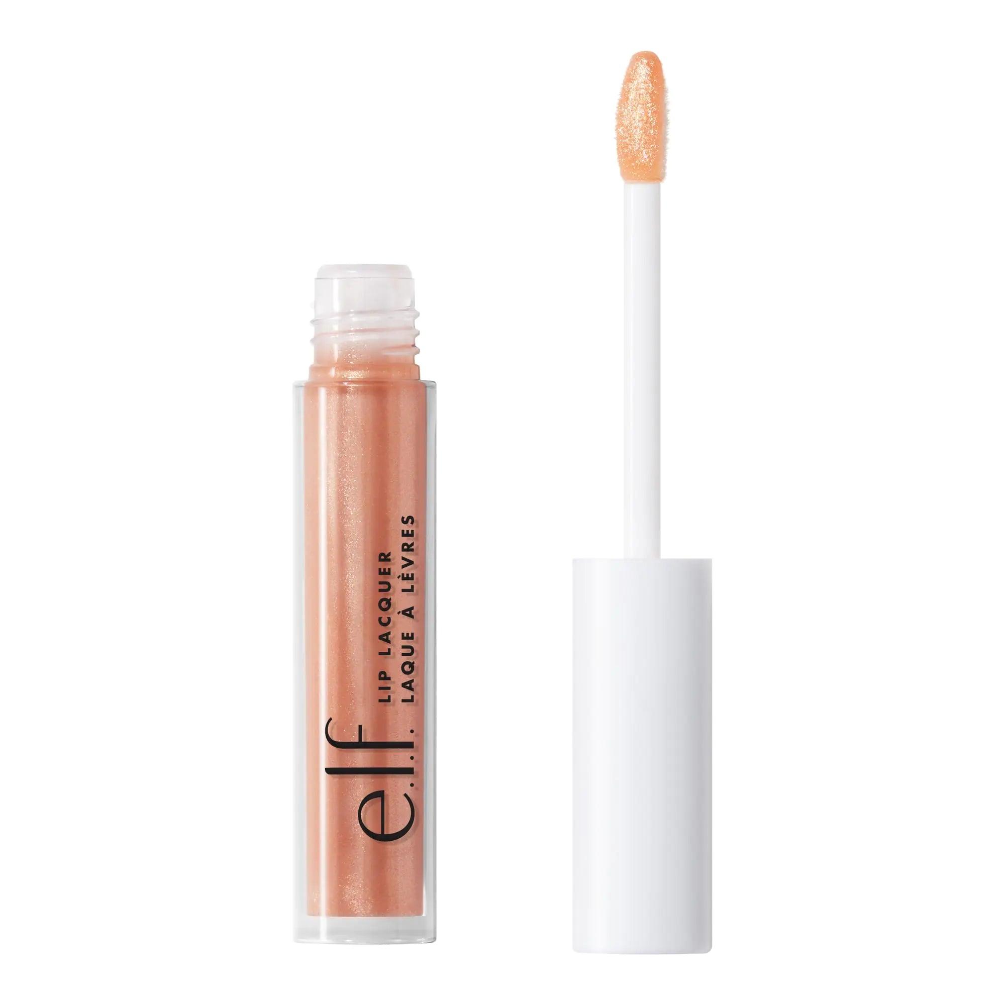 e.l.f., Lip Lacquer, Moisturizing, Shiny, Non-Sticky, Long Lasting, Provides Maximum Color, Glides On, Moody, 0.08 Fl Oz 0.08 Fl Oz (Pack of 1) - Evallys.com