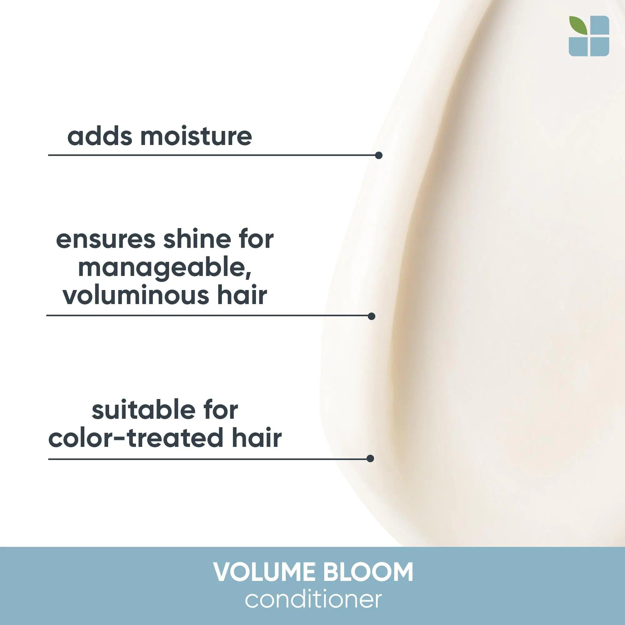 Biolage Volume Bloom Conditioner | Volumizing Conditioner | Weightless Moisture For Long-Lasting Voluminous Hair | For Fine Hair | Paraben & Silicone-Free | Vegan | Cruelty Free 13.5 Fl Oz (Pack of 1) - Evallys.com # #