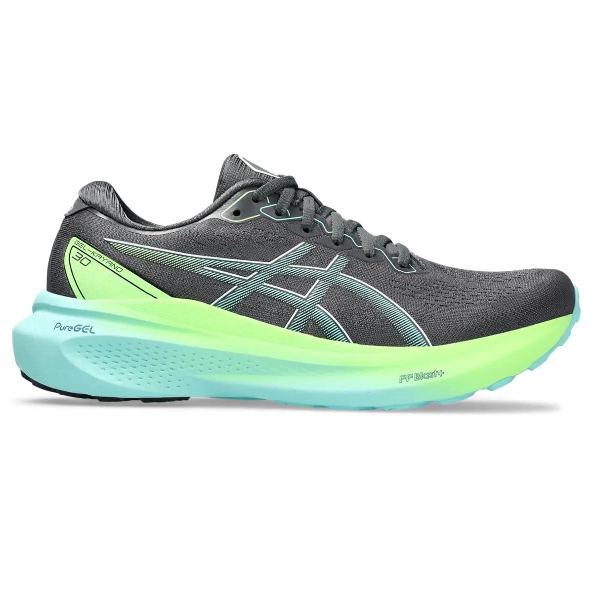 ASICS Men's Gel-Kayano 30 Running Shoes 11.5 Carrier Grey/Illuminate Mint - Evallys.com # #