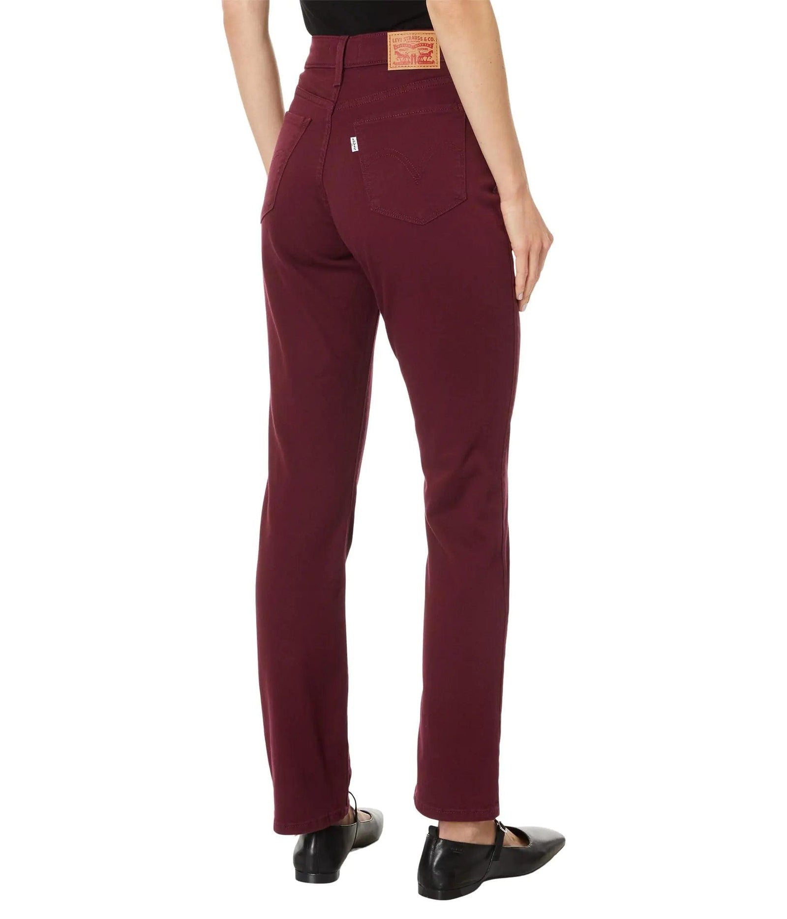 Levi's Women's Classic Straight Jeans (Also Available in Plus) Standard 6 Plus (New) Windsor Wine - Evallys.com # #