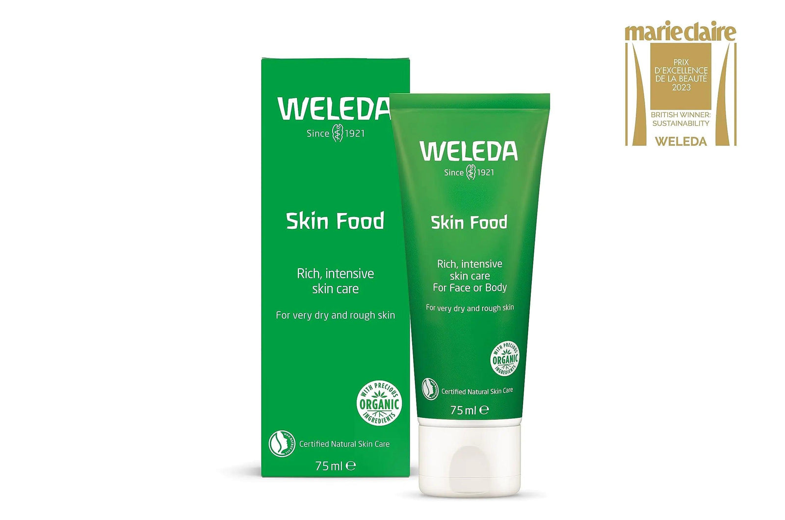 Weleda Skin Food Original Ultra-Rich Body Cream 2.5 Fluid Ounce, Plant Rich Hydrating Moisturizer with Pansy, Chamomile and Calendula 2.5 Fl Oz (Pack of 1) - Evallys.com # #