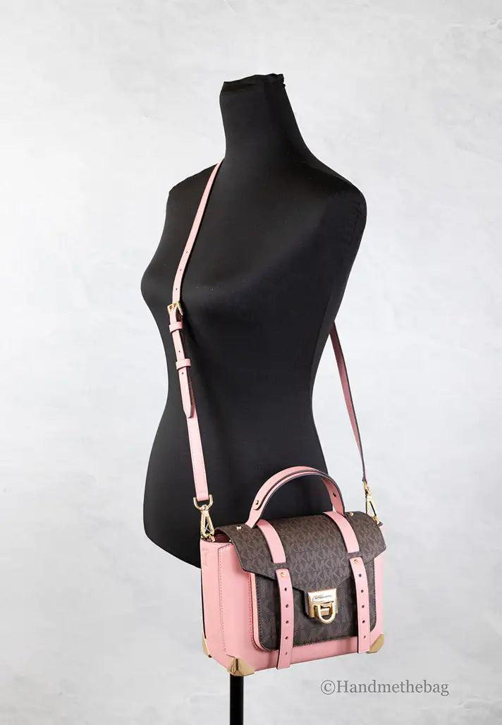 Michael Kors Manhattan Medium Primrose Satchel Bag - Evallys.com