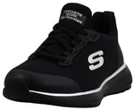 Skechers Women's Squad Sr Food Service Shoe 6 Wide Black - Evallys.com