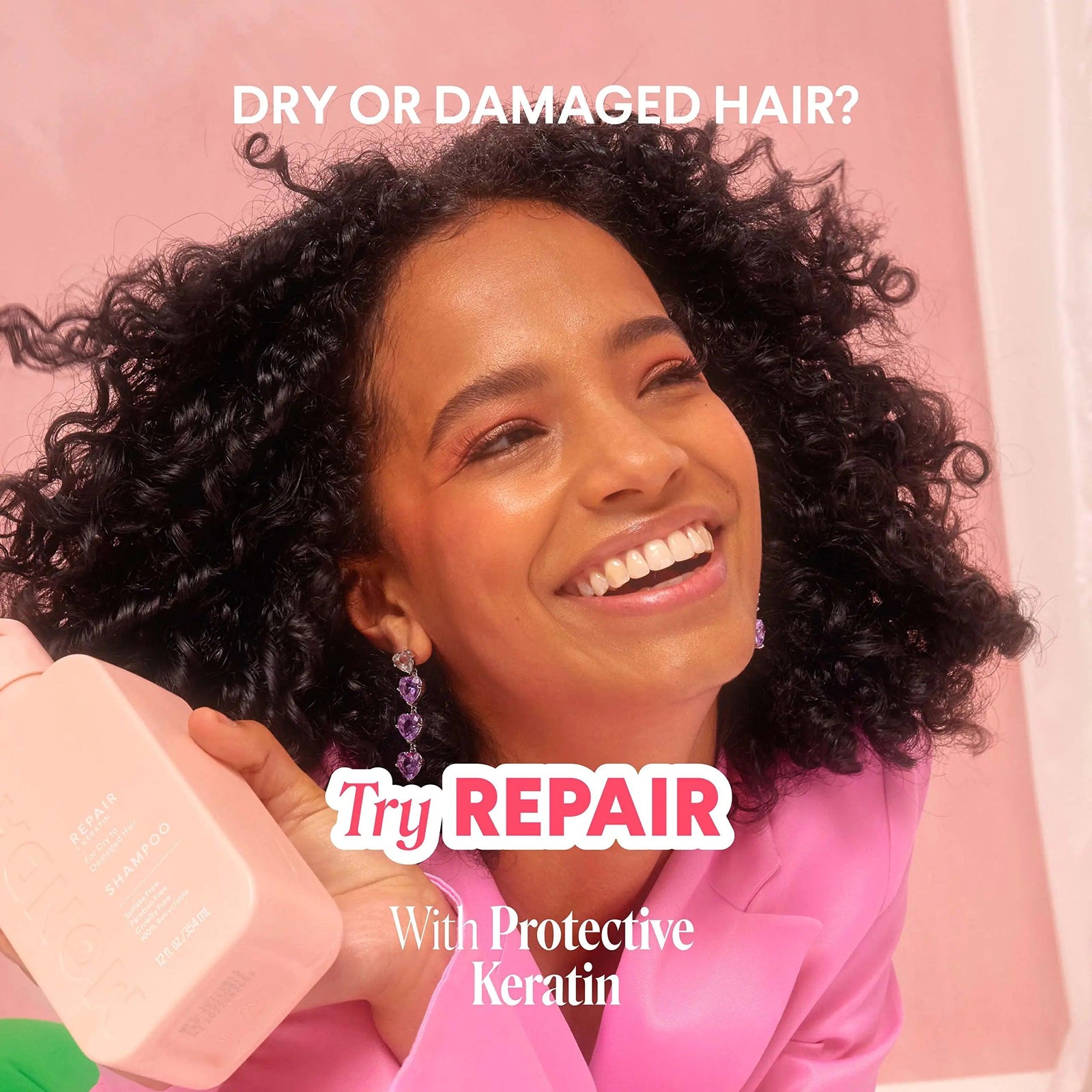 MONDAY HAIRCARE Repair Shampoo and Conditioner Set 12oz for Dry to Damaged Hair, Made with Keratin, Coconut Oil, Shea Butter and Vitamin E - Evallys.com # #