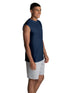 Fruit of the Loom Men's Eversoft Cotton Sleeveless T Shirts, Breathable & Moisture Wicking with Odor Control, Sizes S-4x Muscle Medium Muscle - 2 Pack - Navy - Evallys.com # #