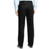 Men's Cozy Hidden Expandable Waist Dress Pants | Premium Stretch Texture Weave Work to Weekend Pant 44W x 34L Black - Evallys.com # #