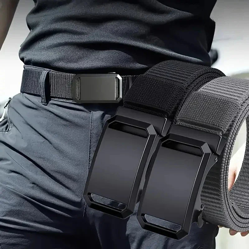 Canvas Tactical Belt for Men