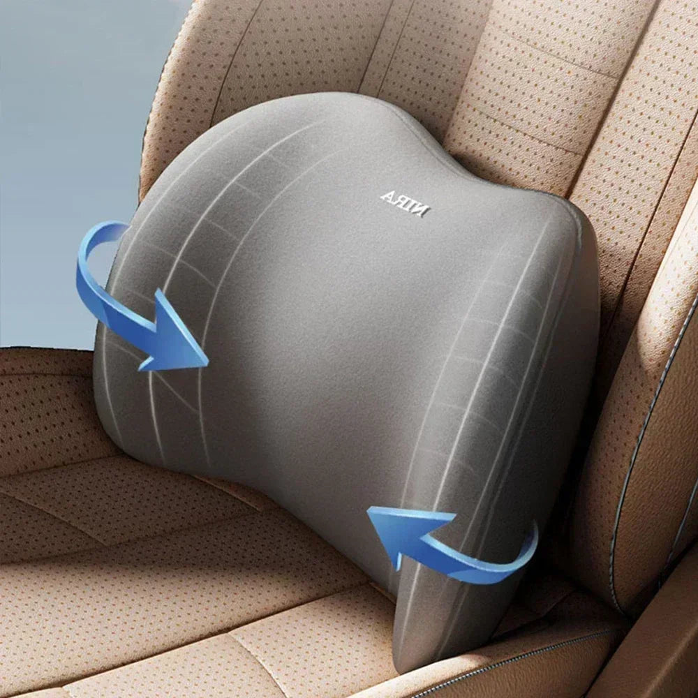 Car Headrest & Lumbar Support Pillow