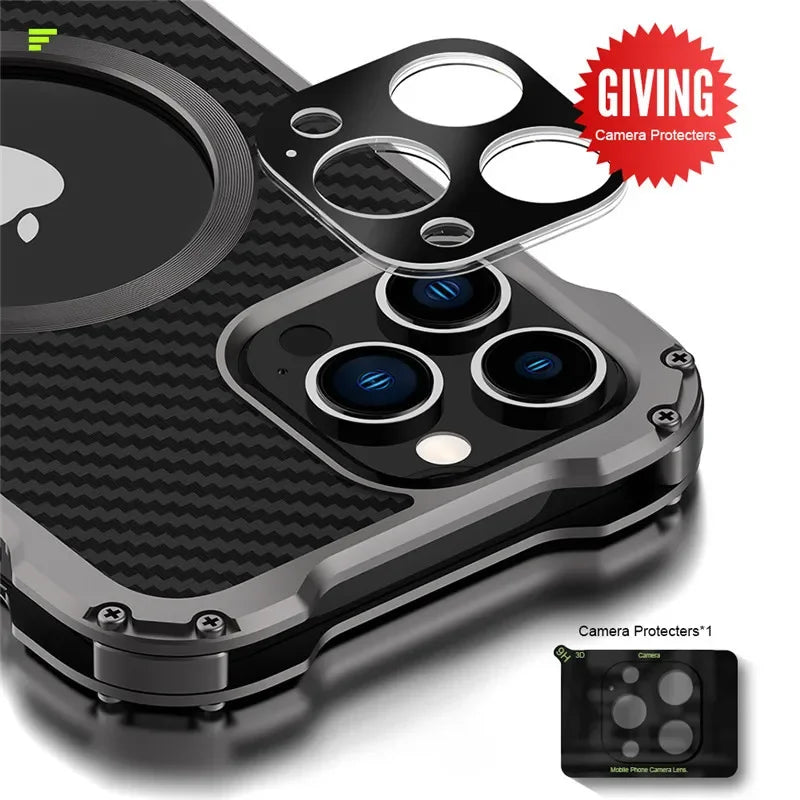 Carbon Fiber iPhone Case with MagSafe