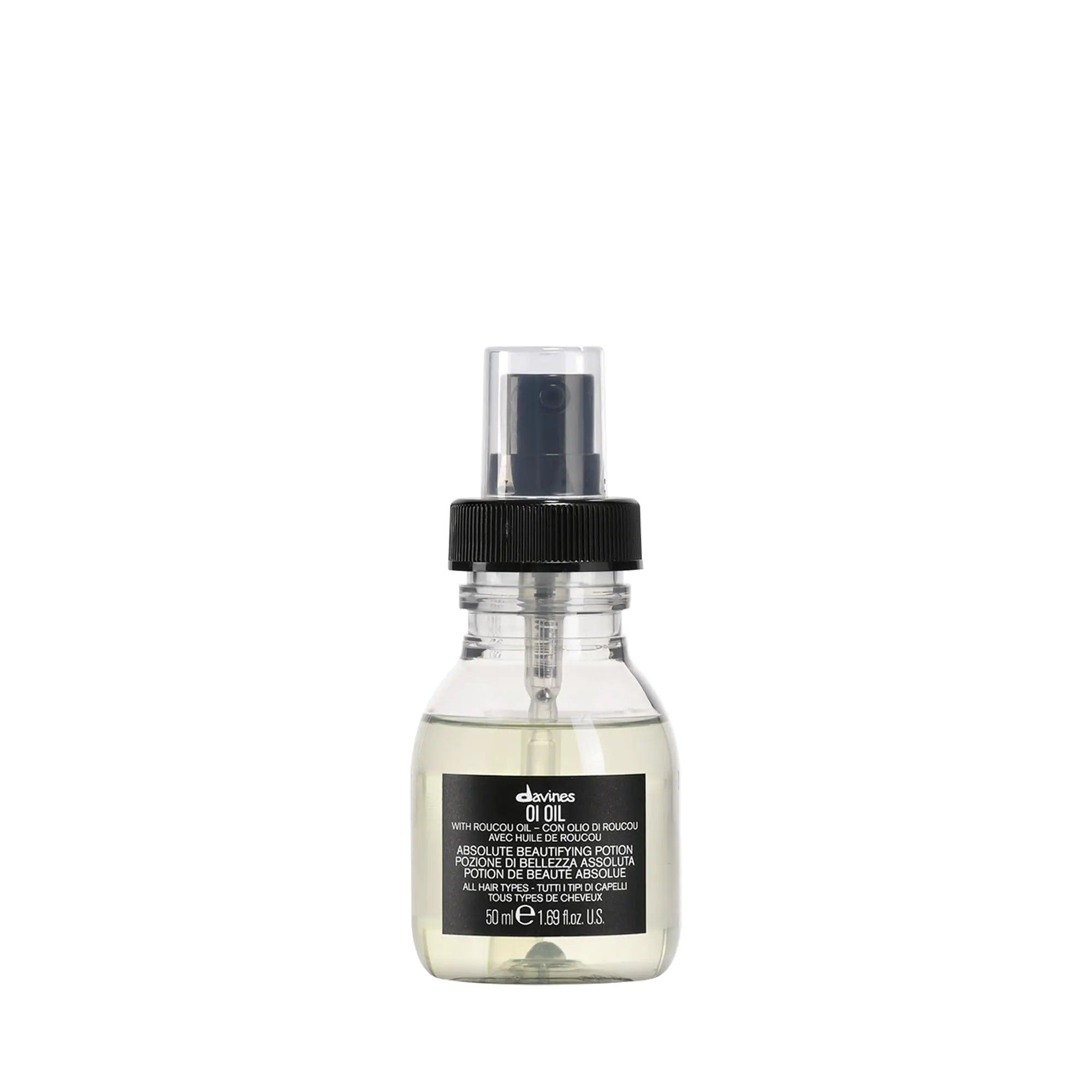 Davines OI Oil | Weightless Hair Oil Perfect for Dry Hair, Coarse & Curly Hair Types | Conrol Frizz | Soft, Shiny Hair 1.69 Fl Oz (Pack of 1) - Evallys.com # #