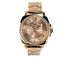 Coach Boyfriend Crystal Bezel Rose Gold Toned Wrist Watch - Evallys.com # #