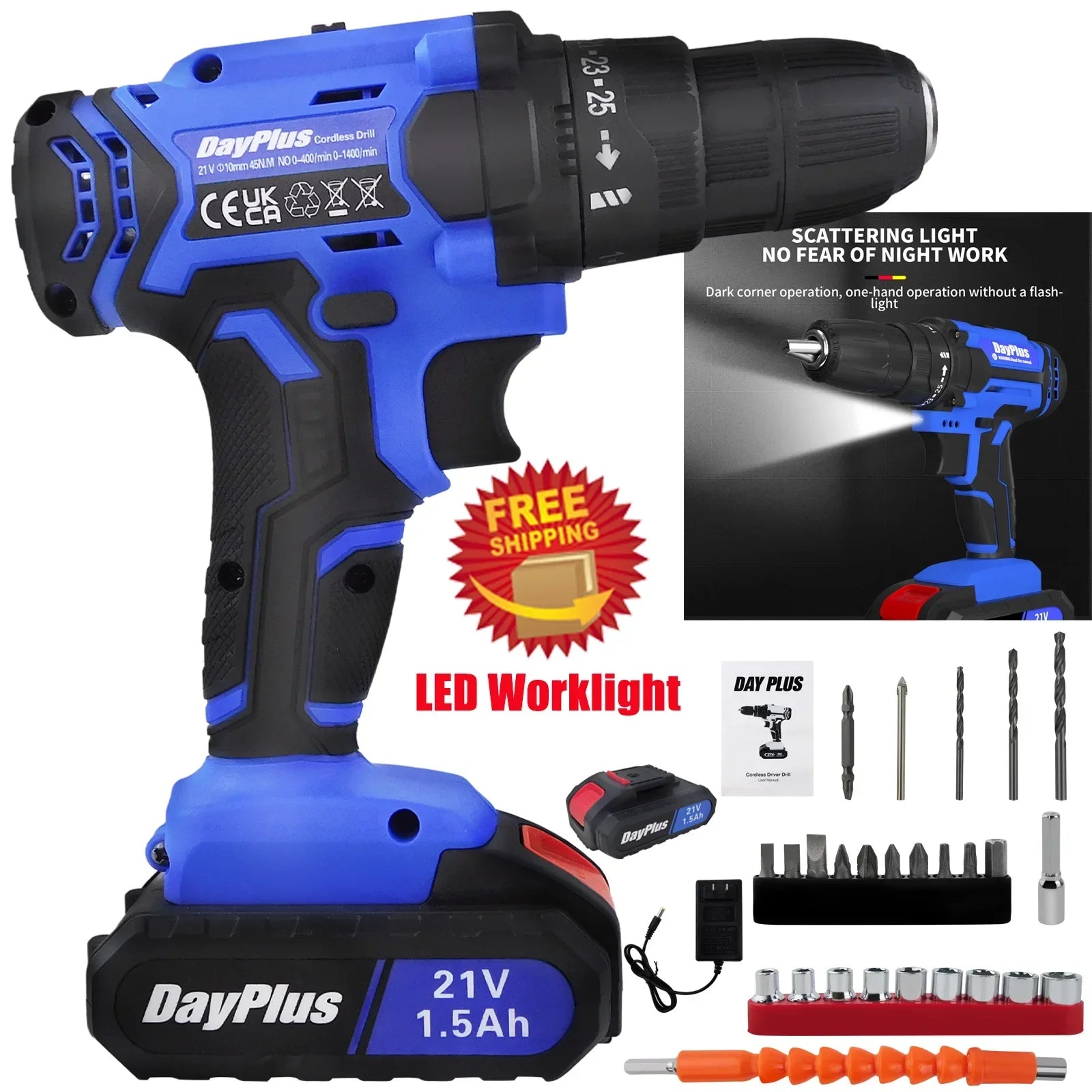 Cordless Power Drill


