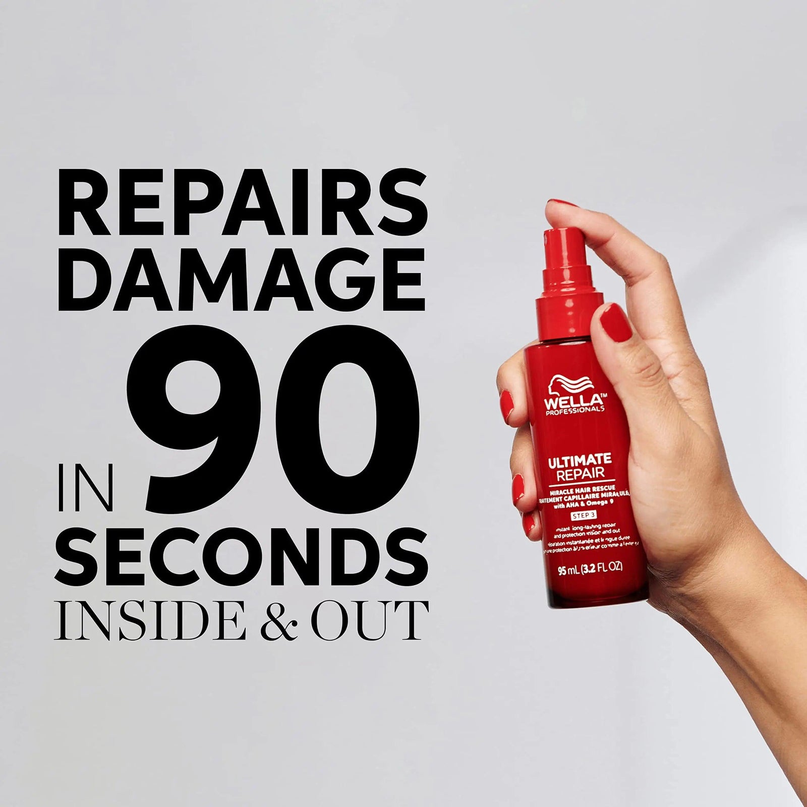 Wella Professionals ULTIMATE REPAIR Miracle Hair Rescue, Luxury Leave-In Hair Repair Treatment for Damaged Hair 1 Fl Oz (Pack of 1) - Evallys.com # #