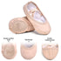 Stelle Ballet Shoes for Girls Toddler Ballet Slippers Soft Leather Boys Dance Shoes for Toddler/Little Kid/Big Kid 9 Toddler Pink - Evallys.com # #