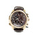 Citizen Perpetual Calendar Chrono Crocodile Print Leather Strap Watch - Evallys.com # #