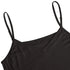 AUHEGN Women's Basic Adjustable Spaghetti Strap Cami Slip Mini Dress XX-Large V_black - Evallys.com # #