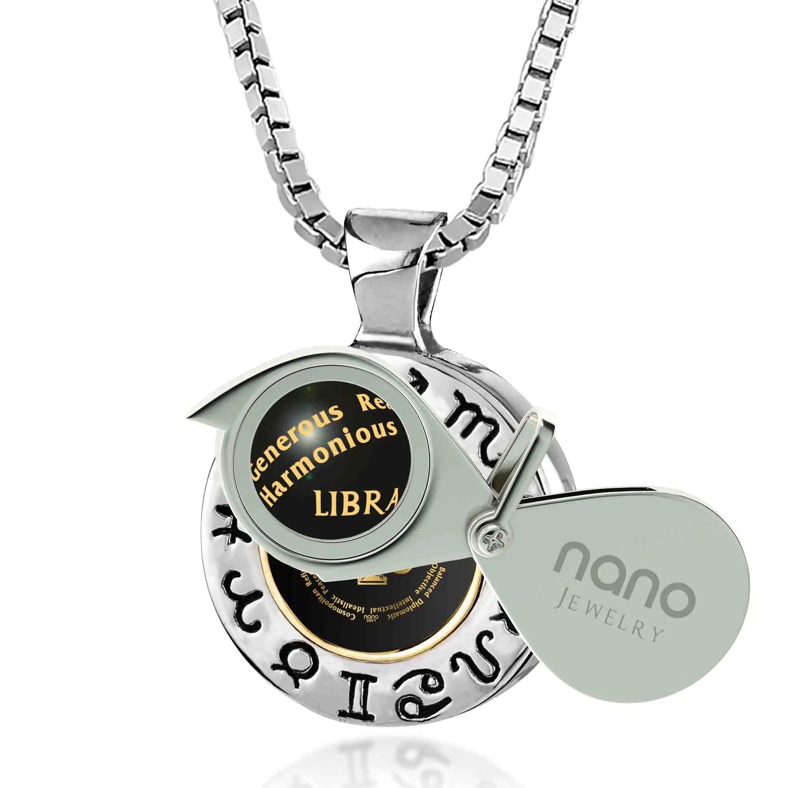 Libra Zodiac Sign Necklace - Evallys.com # #