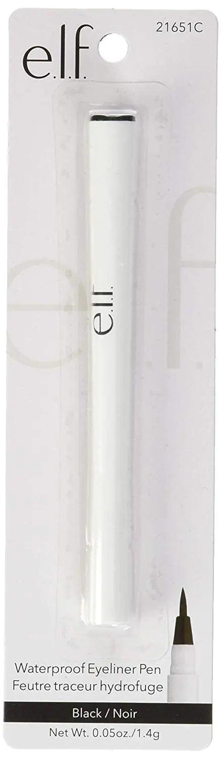 e.l.f. Eyeliner Pen with FeltTip Applicator, Black, 0.05 Fl Oz - Evallys.com # #