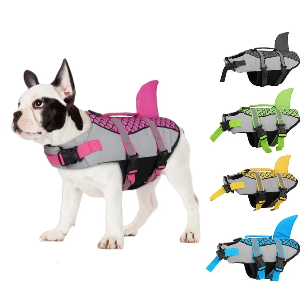 Dog Life Jacket with Shark Fin

