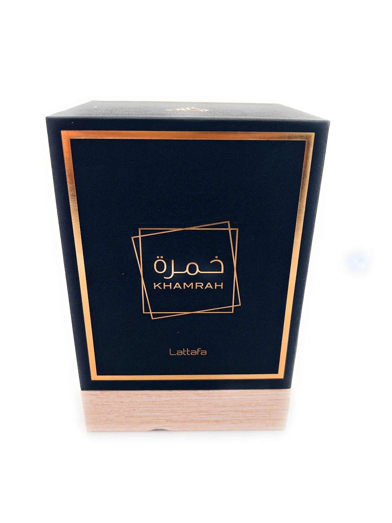 Lattafa Perfumes Khamrah for Unisex Eau de Parfum Spray, 3.4 Ounce Aromatic Spicy 3.4 Fl Oz (Pack of 1) - Evallys.com # #