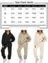 AUTOMET Womens 2 Piece Outfits Long Sleeve Sweatsuits Sets Half Zip Sweatshirts with Joggers Sweatpants Xmasgreen Large - Evallys.com # #