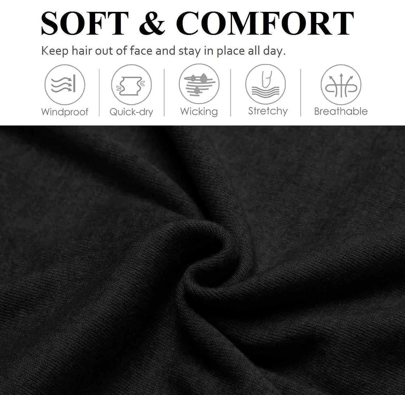 Headbands for Women - Elastic Fabric Sweat Headbands for Yoga, Running, Sports - Non-Slip Soft Cloth Hair Accessories, 16 Pack Multicolor Fashion Headbands Corlorful Day - Evallys.com