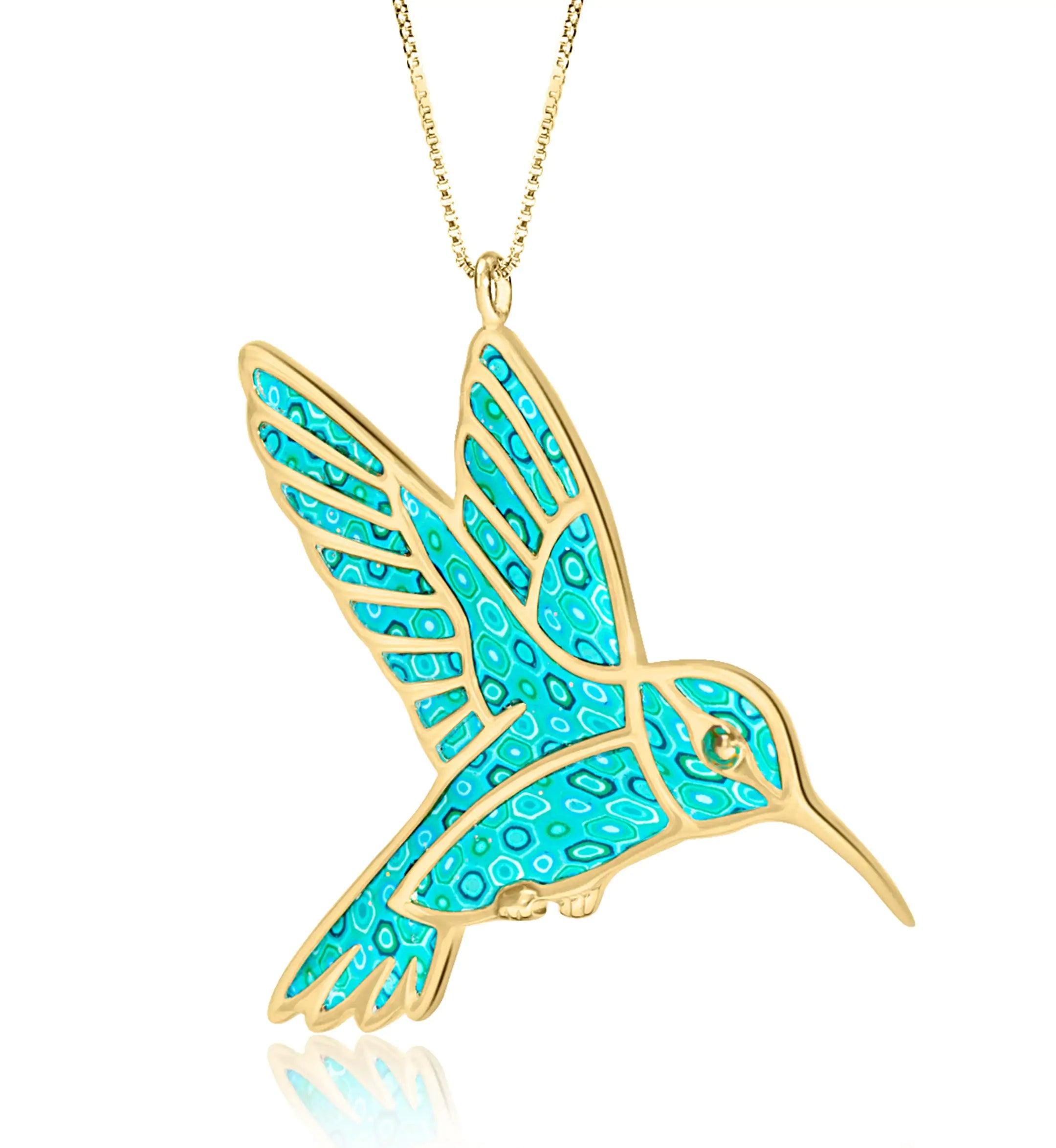 Hummingbird Necklace - Evallys.com