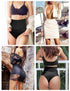 Tummy Control Thong Shapewear for Women High Waist Shaping Underwear Seamless Body Shaper Panties Girdle A# Black (Mid Waisted) XX-Large - Evallys.com # #
