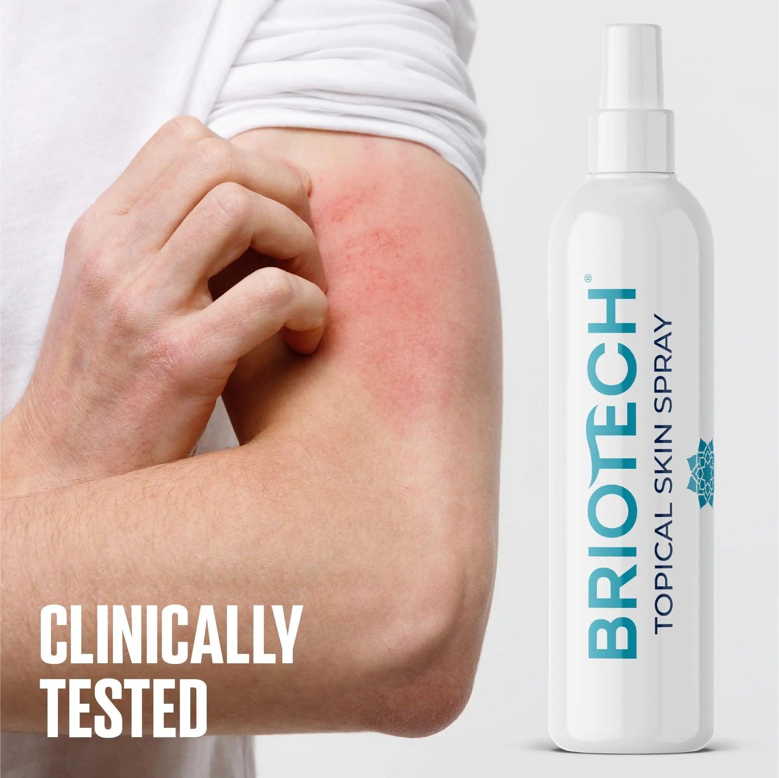 BRIOTECH Topical Skin Spray, Hypochlorous Acid for Body & Face, Eyelid Cleanser, HOCl Facial Mist, Support Against Irritation, Calm Redness, Soothe Foot & Scalp, 1 Liter Refill, 1 ct 33.8 Fl Oz (Pack of 1) - Evallys.com # #