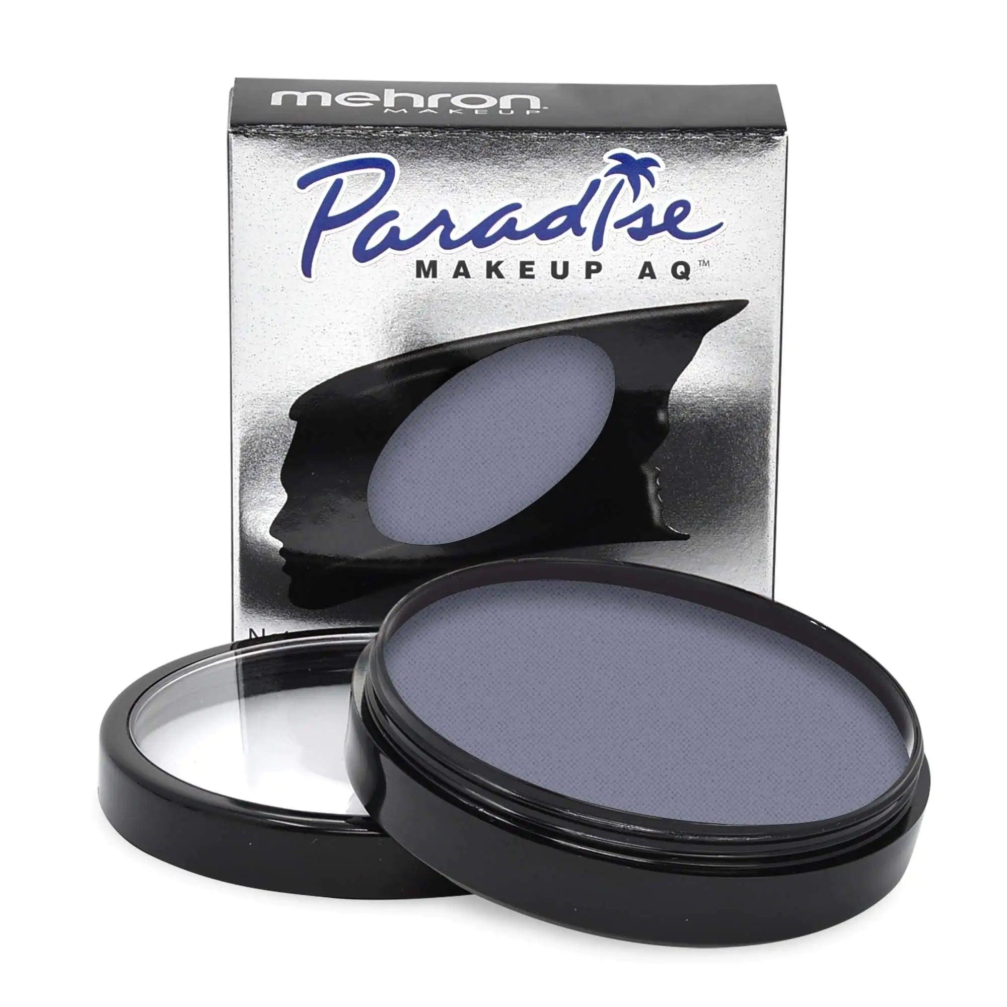 Mehron Makeup Paradise Makeup AQ Pro Size | Stage & Screen, Face & Body Painting, Special FX, Beauty, Cosplay, and Halloween | Water Activated Face Paint & Body Paint 1.4 oz (40 g) (Storm Cloud) Storm Cloud 1.4 Ounce - Evallys.com # #