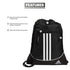 adidas Alliance Sackpack, Black, One Size - Evallys.com # #