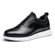 Bruno Marc Men's MaxFlex Dress Sneakers Oxfords Casual Wingtip Brogue Shoes 8 Black - Evallys.com