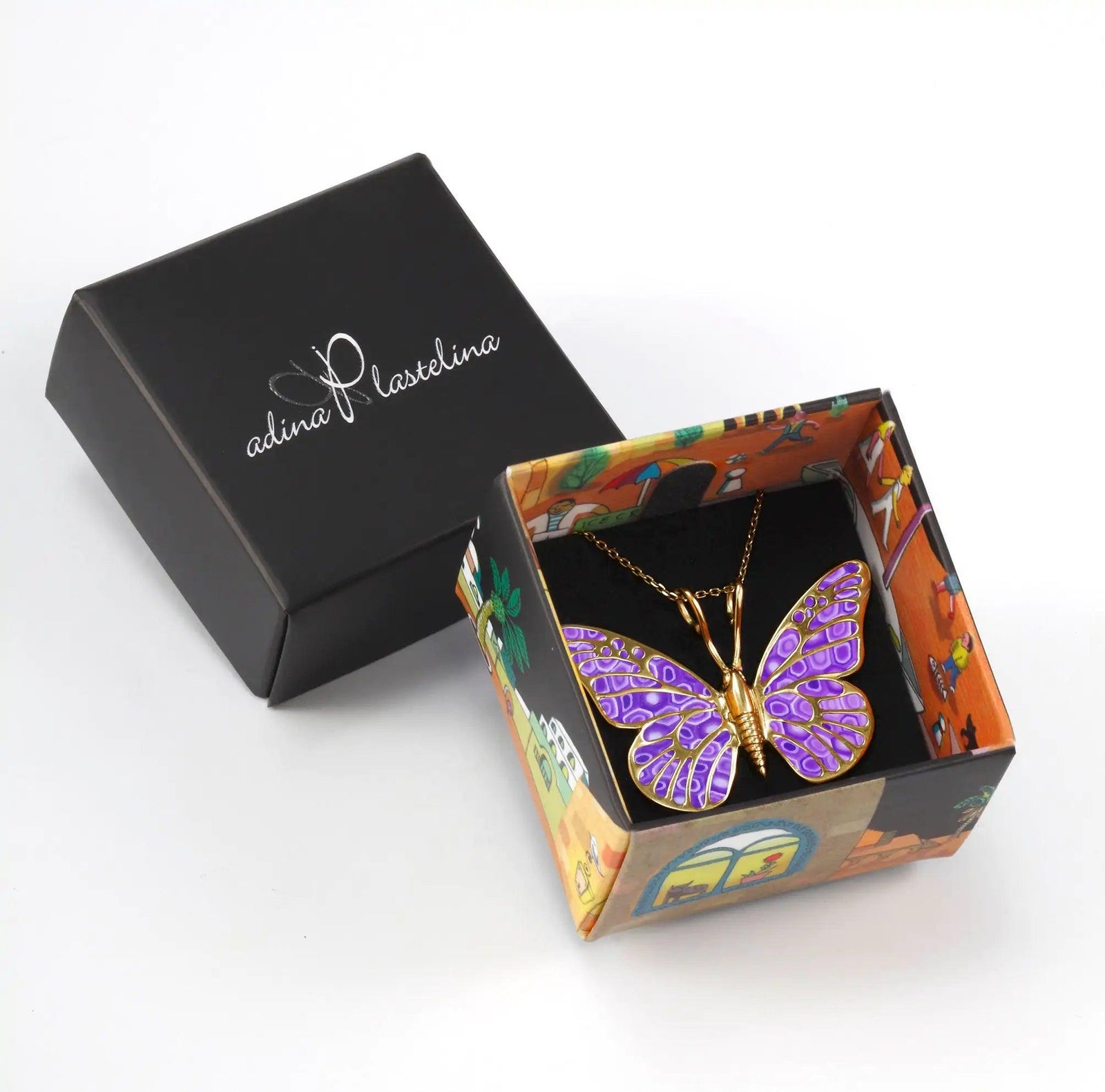 Handcrafted Butterfly Necklace - Evallys.com # #